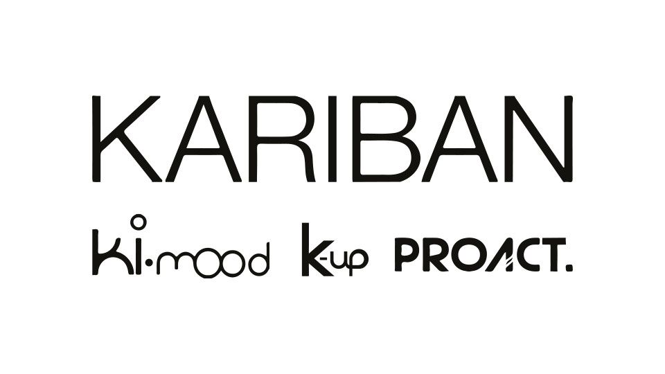 Das Logo von Kariban und Untermarken